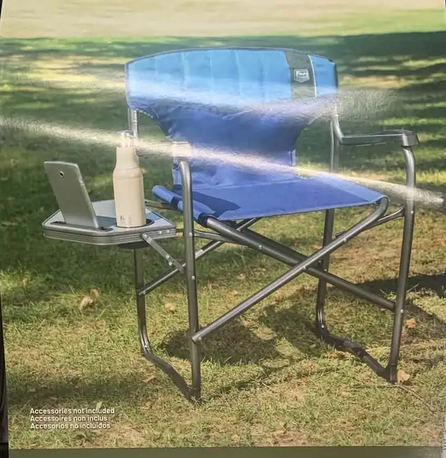 LOT of 2  Timber Ridge D Frame Director's Camping Chair, 2-pack