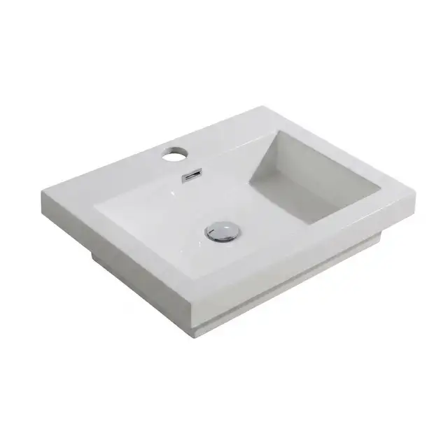 24' sink only, Reinforced Acrylic Composite Sink
