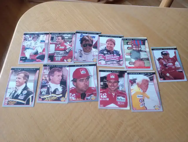 Carte Indy Car Allm World 1992 11 cartes diffé 52 dbl 020926-664
