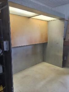 Chambre à peinture pour ébénisterie