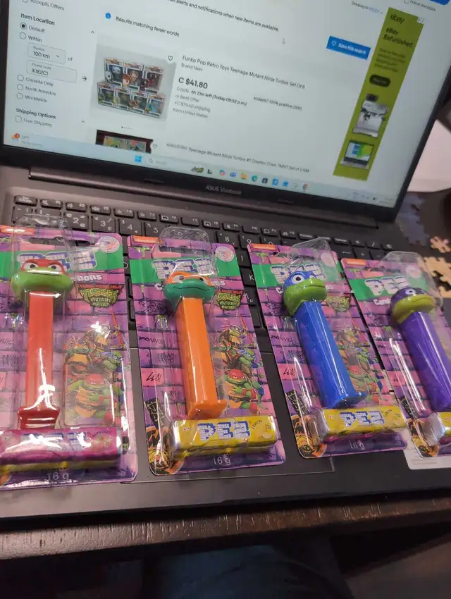 Teenage mutant ninja turtles mutant mayhem pez