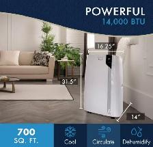 DeLonghi Portable 14,000BTU Air Conditioners For Sale - Photo 4