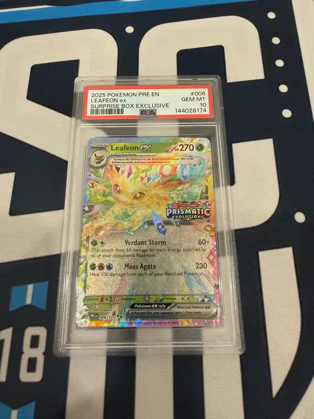 psa 10 Leafeon ex  006/131