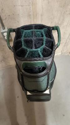 For sale golf cart bag and push cart $150.00 - Photo 2