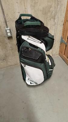 For sale golf cart bag and push cart $150.00 - Photo 3