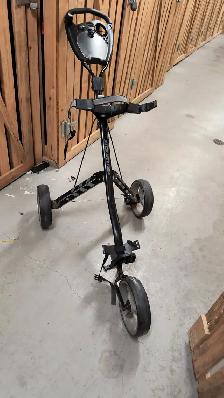 For sale golf cart bag and push cart $150.00 - Photo 5