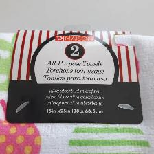 2 SERVIETTES NEUVES 25'LONx15'LAR SCELLÉS DANS EMBALAGE: $10.00