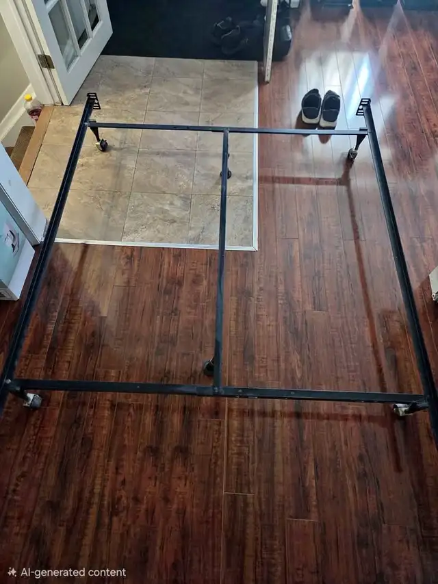 Queen size steel adjustable bed frame for sale