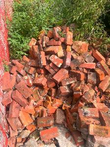 Free - Very old clay brick from 1870’s home