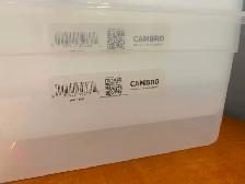 LOT of 6 Cambro (16PP190) Full Size Translucent Food Pan - Photo 2