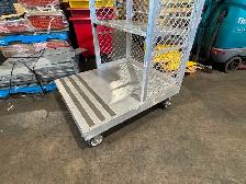 Used aluminum order picking platform. - Photo 4