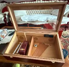 2 cigar humidors for sale