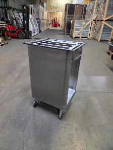 Lakeside Stainless Steel Tray Cart