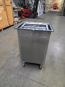 Lakeside Stainless Steel Tray Cart - Photo 3