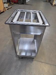 Lakeside Stainless Steel Tray Cart - Photo 4