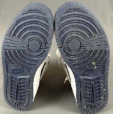 AIR JORDAN 1 RETRO HIGH OG 'METALLIC NAVY' 555088-106 NO BOX - Photo 3