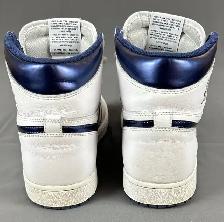 AIR JORDAN 1 RETRO HIGH OG 'METALLIC NAVY' 555088-106 NO BOX - Photo 4
