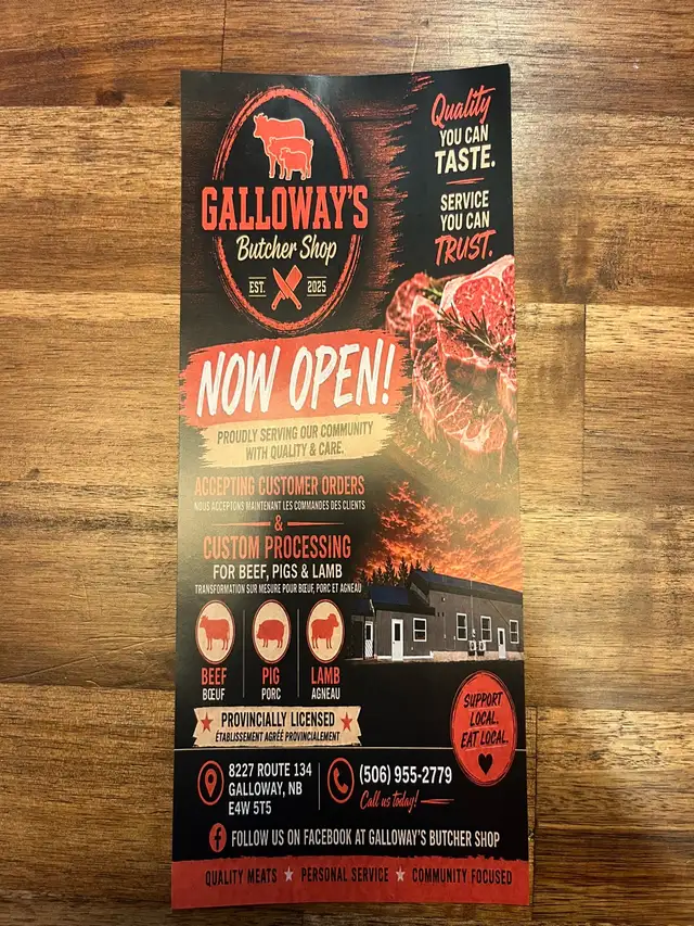 custom meat processing and slaughter