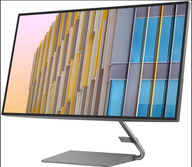 Like New - used Lenovo Q27h-10 27 inch computer monitor