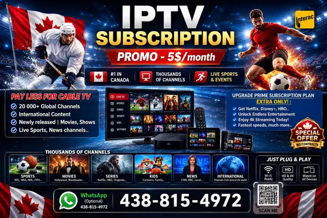 PROMO IPTV BOX 4K Plan