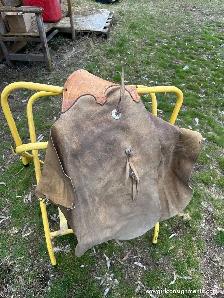 Roughout Suede Batwing Chaps, 30–46' Waist - Photo 2