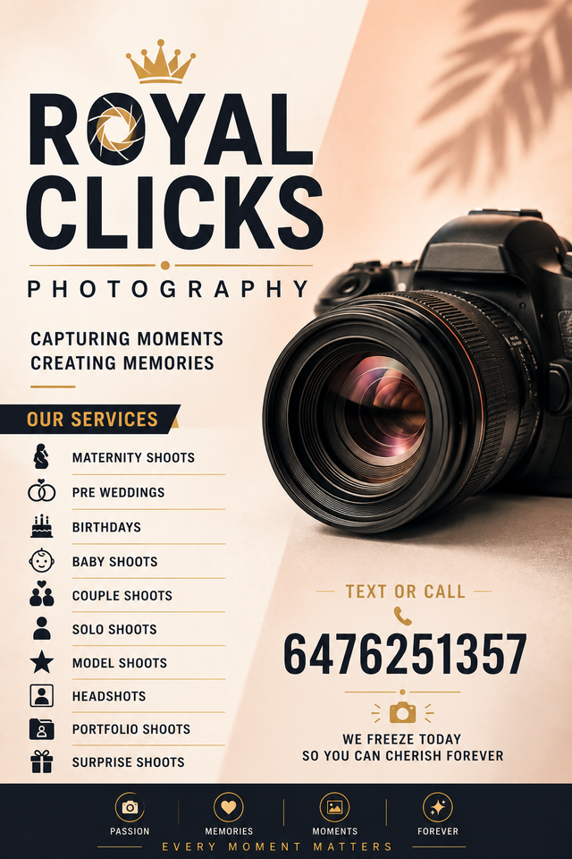 Photographer | All Types of Photoshoots