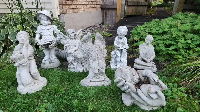 Concrete Statues