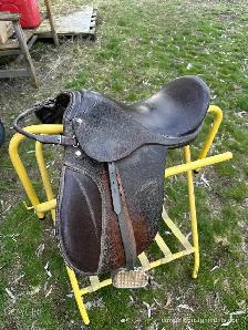Leather All-Purpose English Saddle — Starter / Lesson - Photo 2