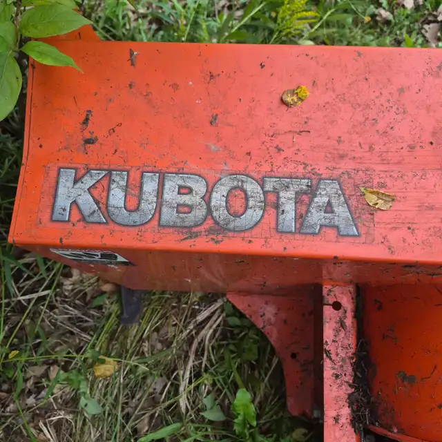 KUBOTA snowblower attachments