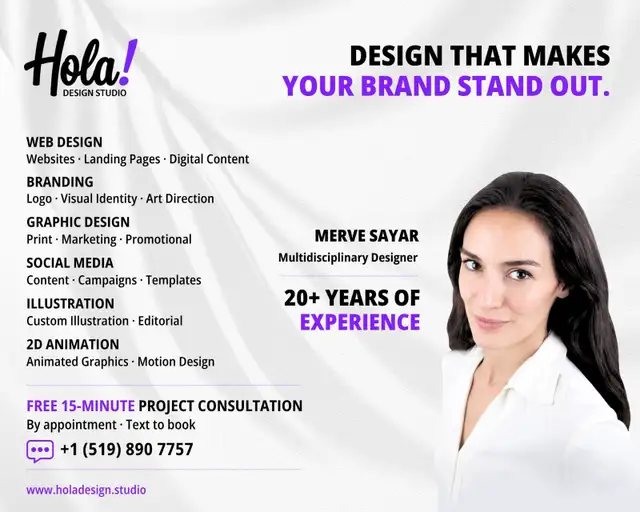 Logo, Web & Graphic Design | 20  Years of Experience