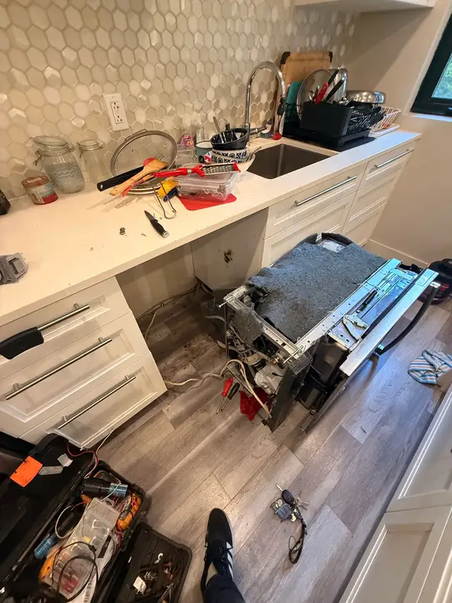 installation lave-vaisselle