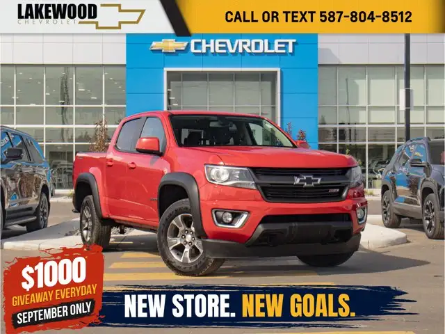 2018 Chevrolet Colorado 4WD Z71 3.6L | Heated Leather Bucket