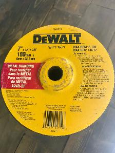 DeWalt 7inch x1/4" x 7/8" Grinding disk (13) $80 - Photo 4