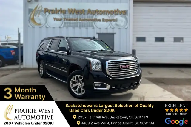 2017 GMC Yukon XL SLT 4WD 7 Passenger | Command Start | Power Ta