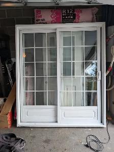 Porte patio 6 pieds