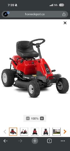 Troy Build Riding Lawn Mower