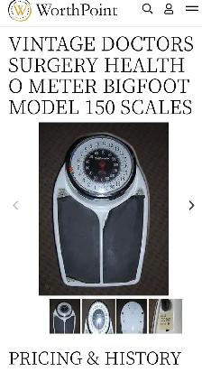 Vintage Professional Dr Office Scales - Photo 6