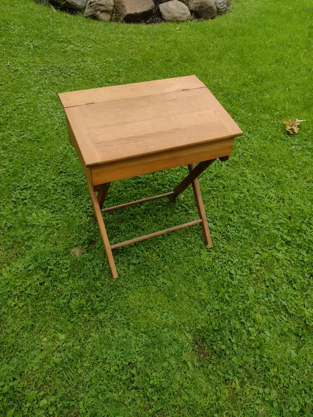 Antique folding child's desk