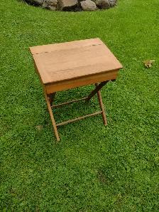 Antique folding child's desk
