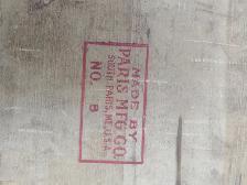 Antique folding child's desk - Photo 3