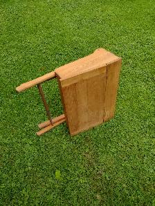 Antique folding child's desk - Photo 8