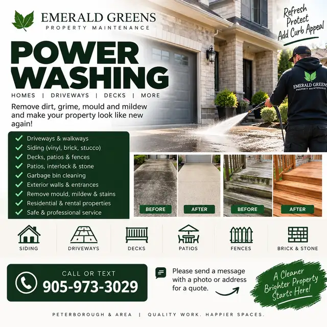 Power washing