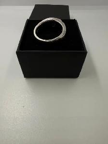 Men's 10K White Gold DAD Ring~Size 10 - Photo 3