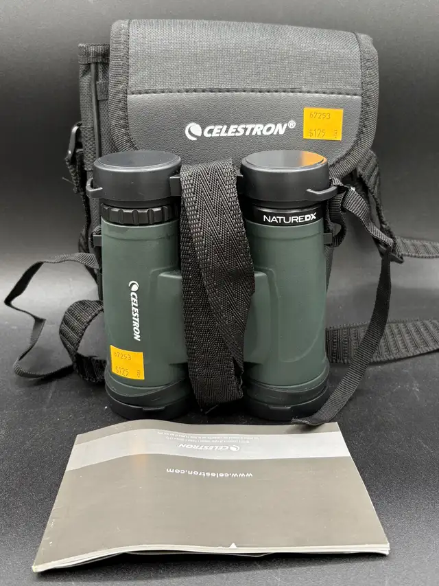 Waterproof Celestron Nature DX 8x42 Binoculars with Case