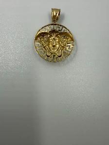 10K Gold Versace Pendant - Photo 2