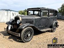 1930 PLYMOUTH Model U 4 Door Sedan Antique Classic Car