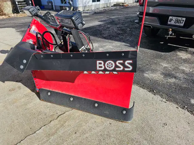 2022 Boss V-nose HTX plow