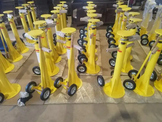 Trailer Stabilizer Jacks Stabilizing Jacks 40,000 LB Lifting Cap
