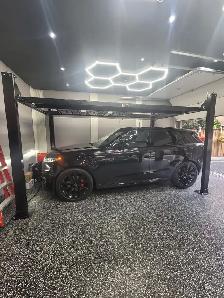 Four Posts Hoist Car Lifts Home Garage Lifts 9000 LBS Capacity - Photo 3