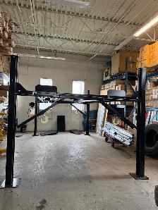 Four Posts Hoist Car Lifts Home Garage Lifts 9000 LBS Capacity - Photo 6